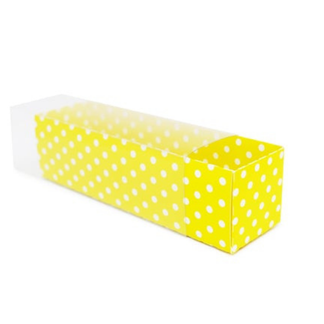 Pull Out Boxes- Made with Recyclable Material- Yellow Color or Polkadot